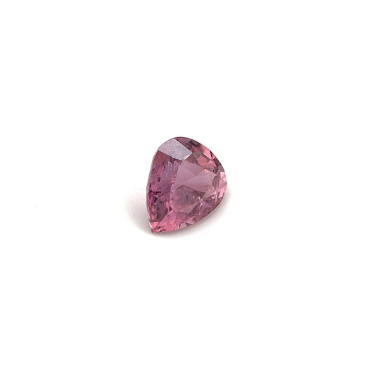 Saphir, Pink, Tropfen, 0,53 ct., 5,3x4,4x3,1