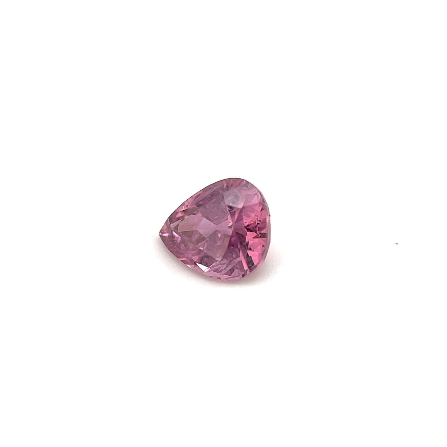 Saphir, Pink, Tropfen, 0,53 ct., 5,3x4,4x3,1
