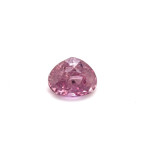 Saphir, Rosa, Tropfen, 0,77 ct., 5,5x4,5x4,0