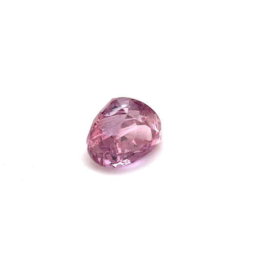 Saphir, Rosa, Tropfen, 0,77 ct., 5,5x4,5x4,0