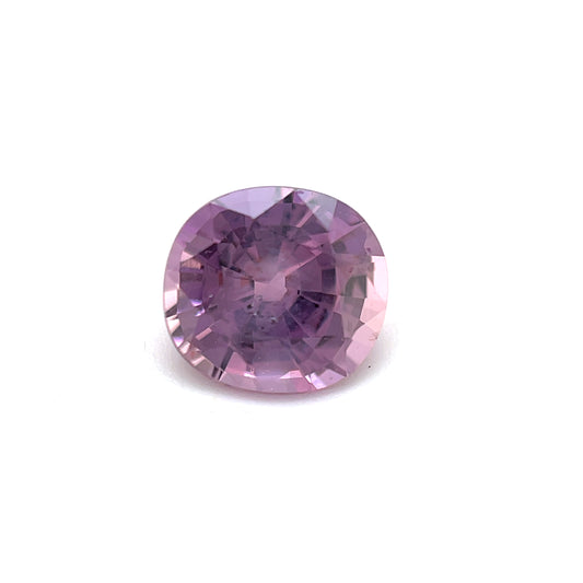 Saphir, Pink-Violett, Kissen, 1,24 ct., 6,4x6,0x4,1