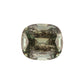 Saphir, Grau-Grün, Kissen, 2,10 ct. 6,3x7,3 mm