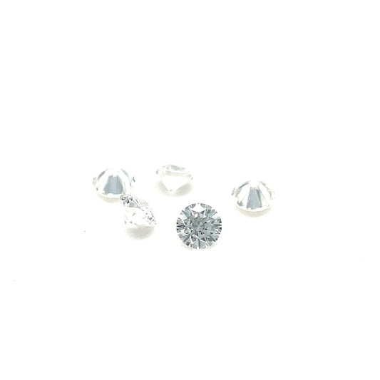 Diamant, Weiß, Rund, 0,005 ct., 1,0 mm