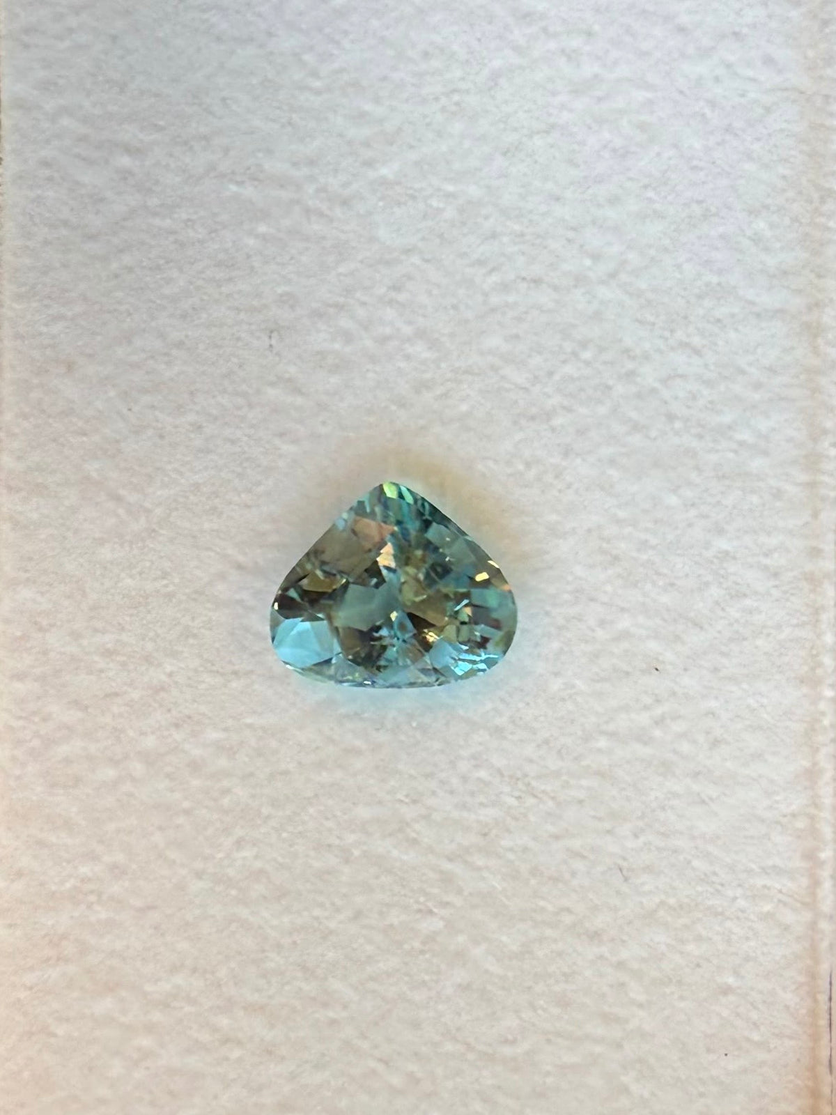 Aquamarin, Blau, Tropfen, 1,94 ct