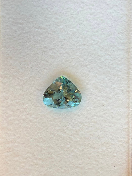 Aquamarin, Blau, Tropfen, 1,94 ct
