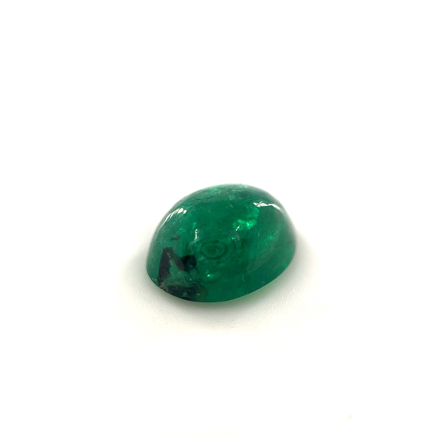 Smaragd, Grün, Oval, Cabochon, 1,85 ct., 8,6x7,0x4,2 mm