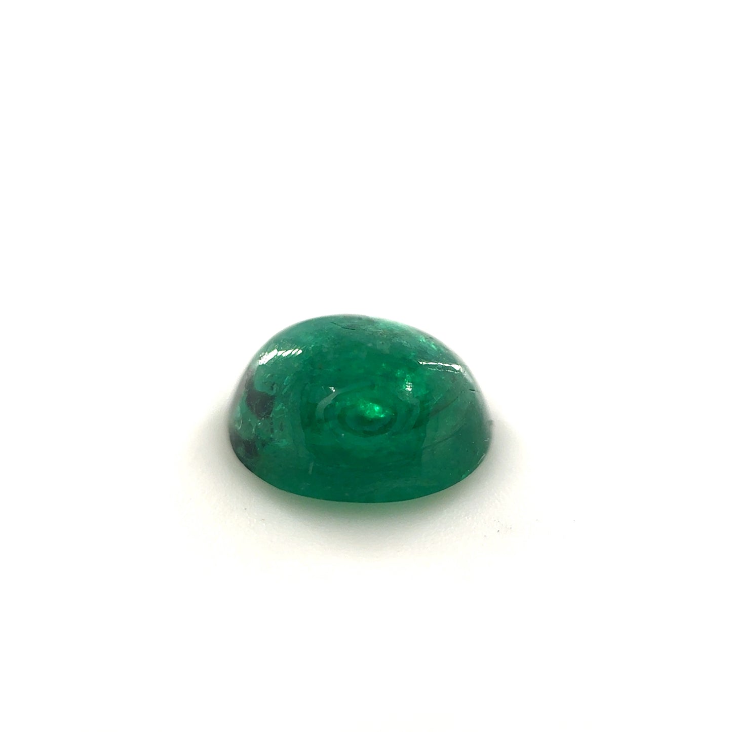Smaragd, Grün, Oval, Cabochon, 1,85 ct., 8,6x7,0x4,2 mm