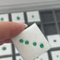 Smaragd, Grün, Rund, 0,12 ct.