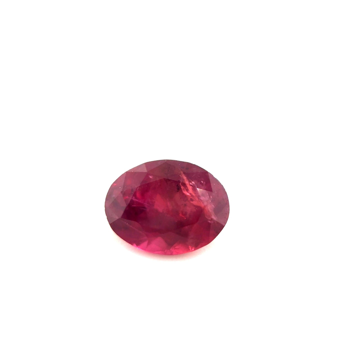 Rubin, Rot, Oval, 0,67 ct., 6,0x4,6x3,1 mm