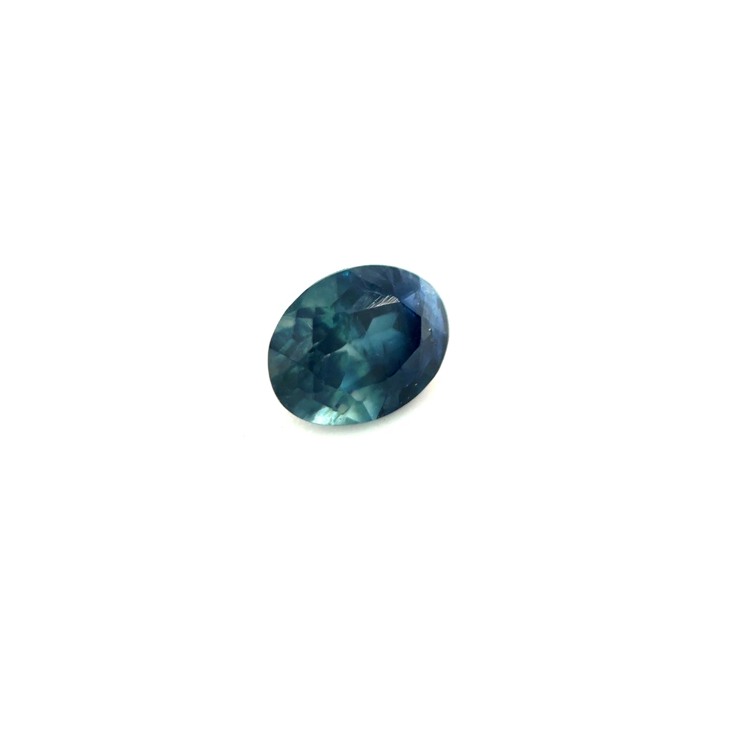 Saphir, Bicolor, Oval, 0,64 ct.,