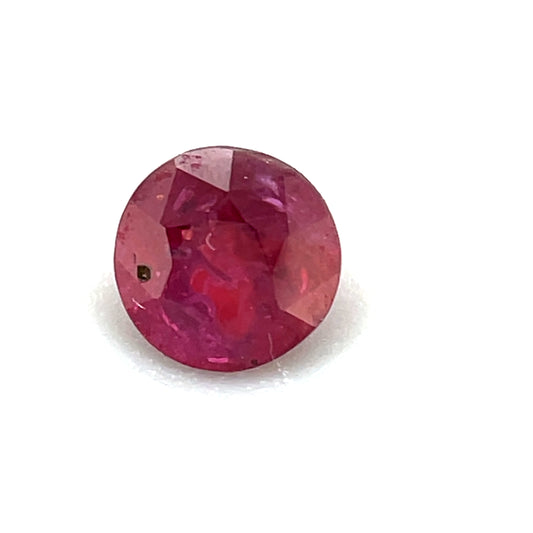 Rubin, Rot, Rund, 0,30 ct., 4,1x2,6 mm