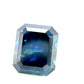 Saphir, Blau, emerald cut, 0,81 ct., 4,7x5,5x32, mm
