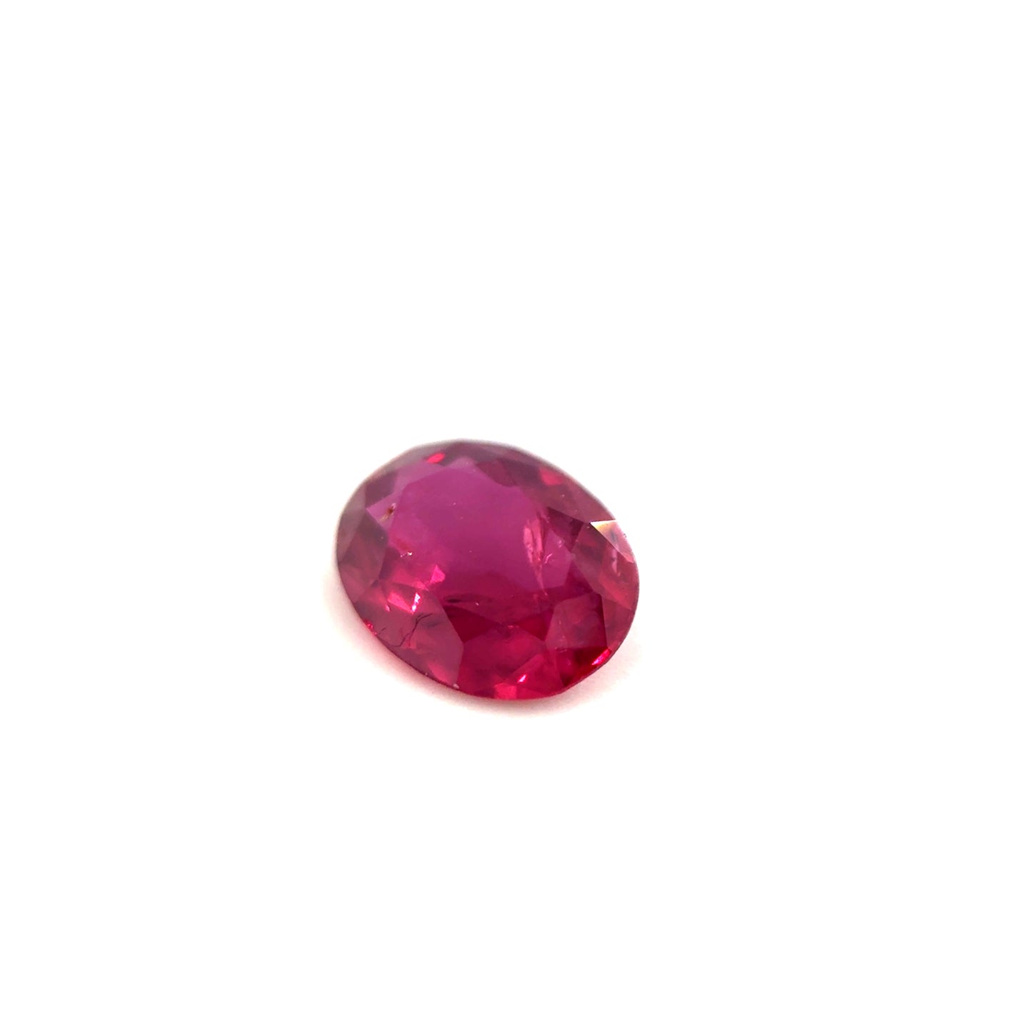 Rubin, Pink-Rot, Oval, 0,56 ct., 5,9x4,5x2,6 mm