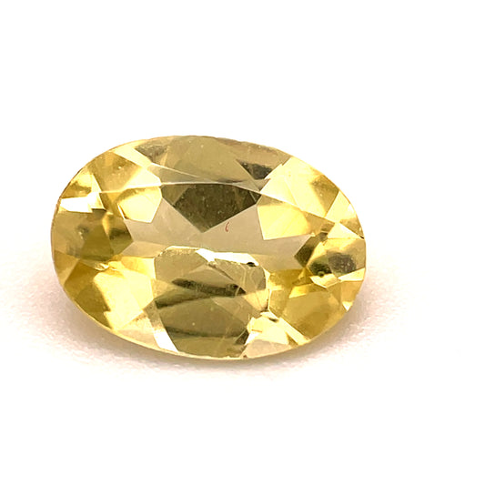 Demantoid, Gelb-grün, Oval, 1,06 ct., 7,8x5,5x3,3 mm