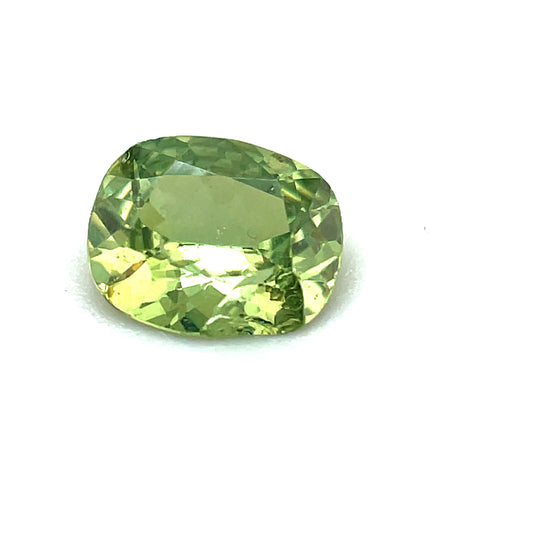 Demantoid, Grün, Kissen, 0,63 ct., 6,0x4,8x2,9 mm