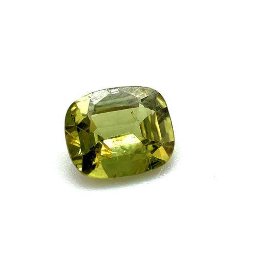 Demantoid, Grün, Kissen, 1,05 ct., 6,3x5,4x2,6 mm