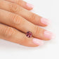Malaya Granat, Rosa, Kissen, 2,70 ct