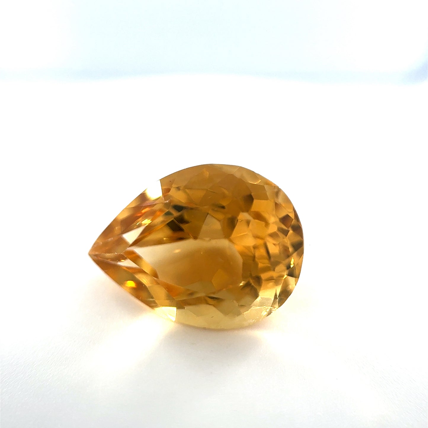 Citrin, Gelb, Tropfen, 9,17 ct.