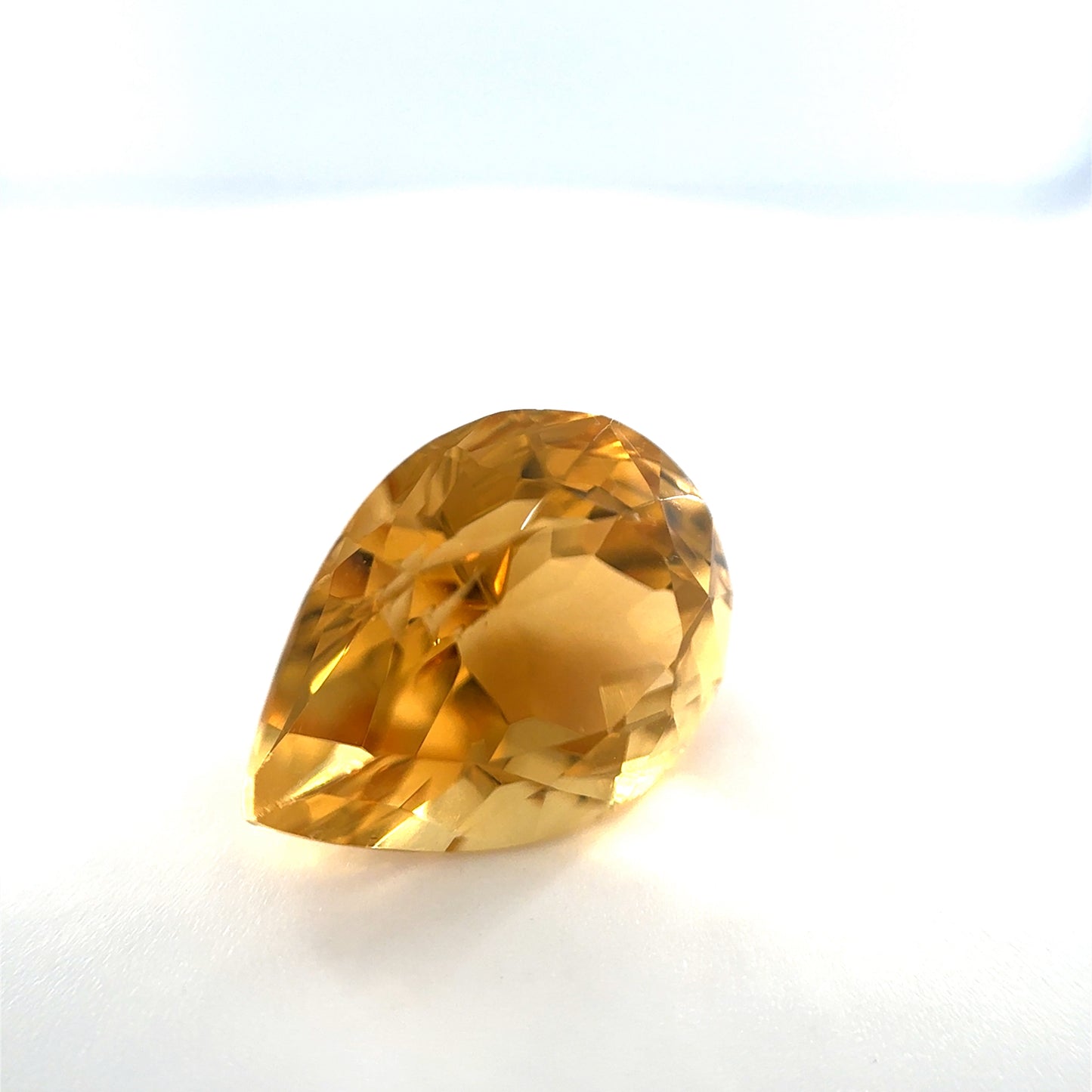 Citrin, Gelb, Tropfen, 9,17 ct.