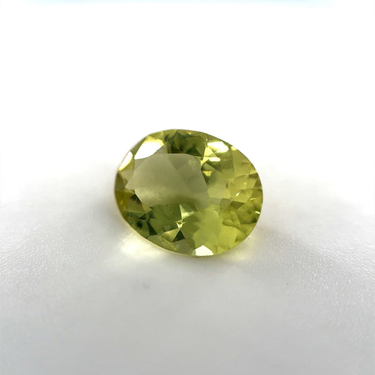 Goldberyll, gelb-grün, Oval, 2.04ct