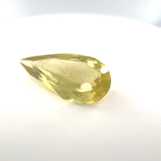 Goldberyll, gelb, Tropfen, 5.36ct