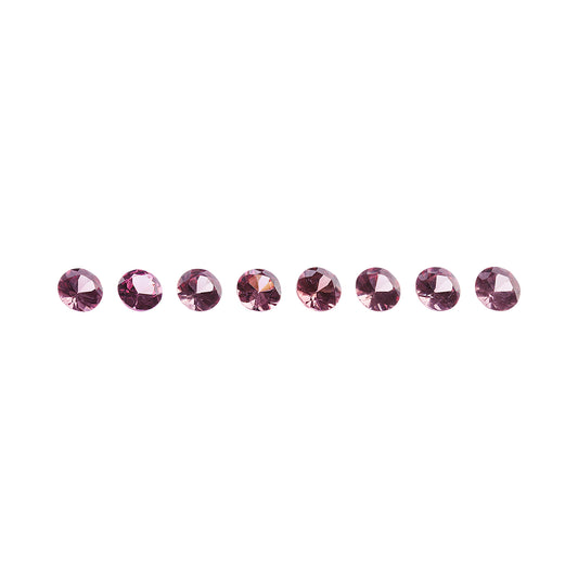 Malaya Granat, Rosa, Rund, 4,0mm