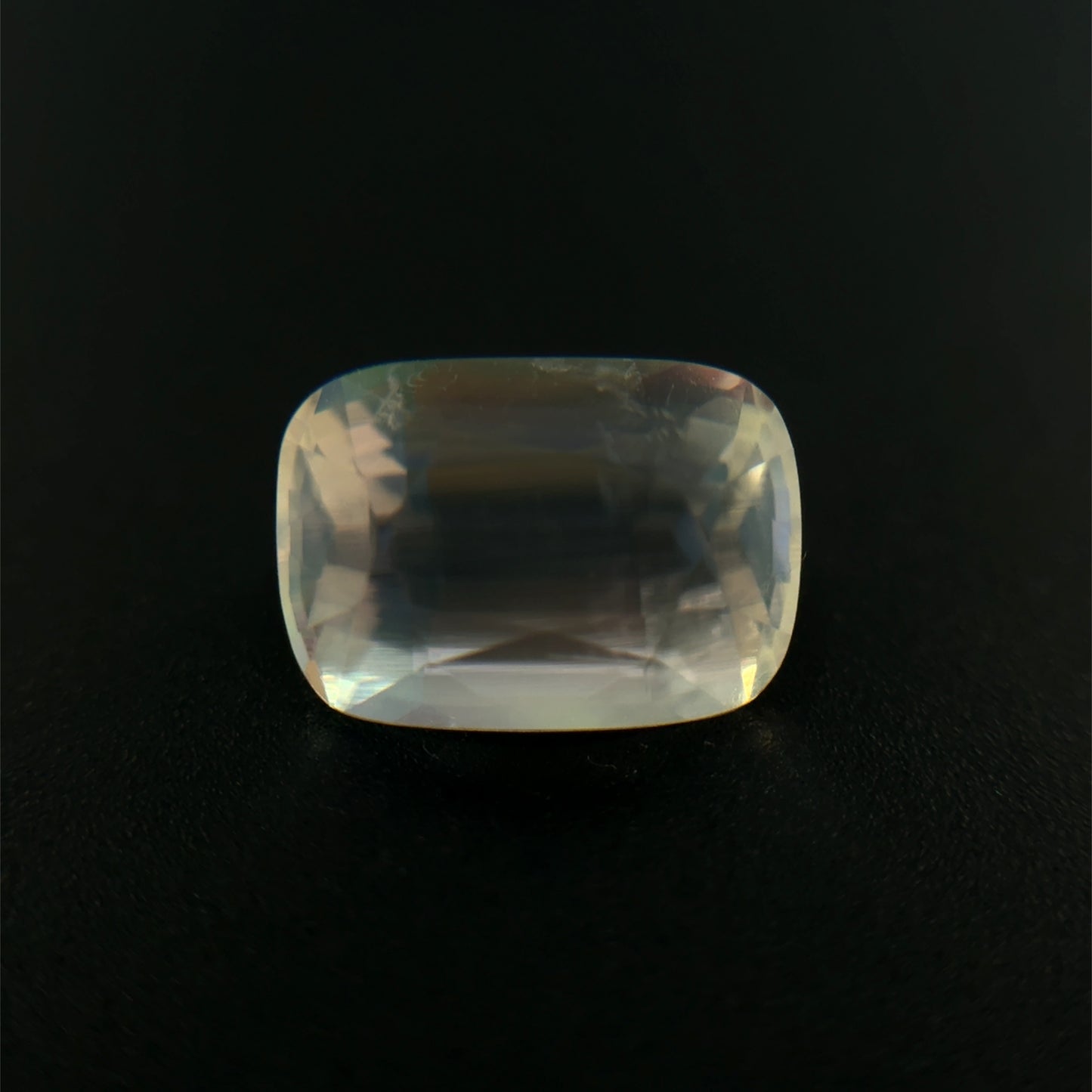 Rainbow Moonstone, Weiß, Kissen, 2,95 ct