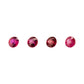 Rubin, Rot, Rund, 0,05 ct., 2,2-2,4 mm