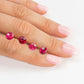 Rubin, Pink, Rund, 0,10 ct.