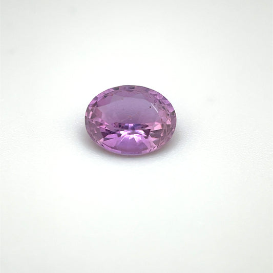 Saphir, Rosa, Oval, 0,85 ct., 6,7x5,7x2,7 mm