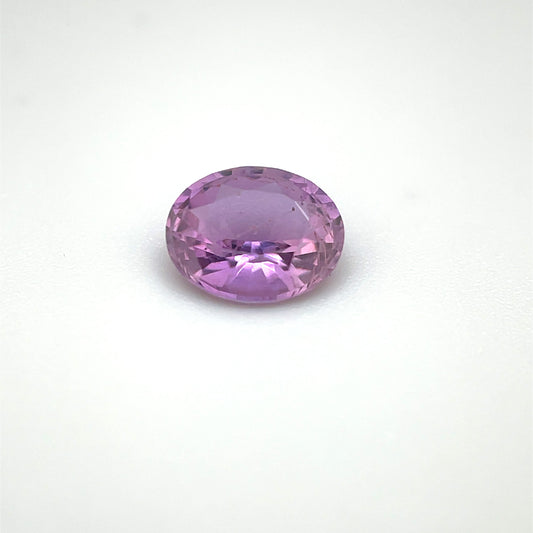 Saphir, Rosa, Oval, 0,59 ct., 5,8x4,3x3,0 mm