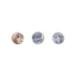 Saphir, Pastell, Rund, 0,20 ct., 3,4-3,5 mm