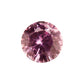 Saphir, Violett, Rund, 0,40 ct., 4,4-4,5mm