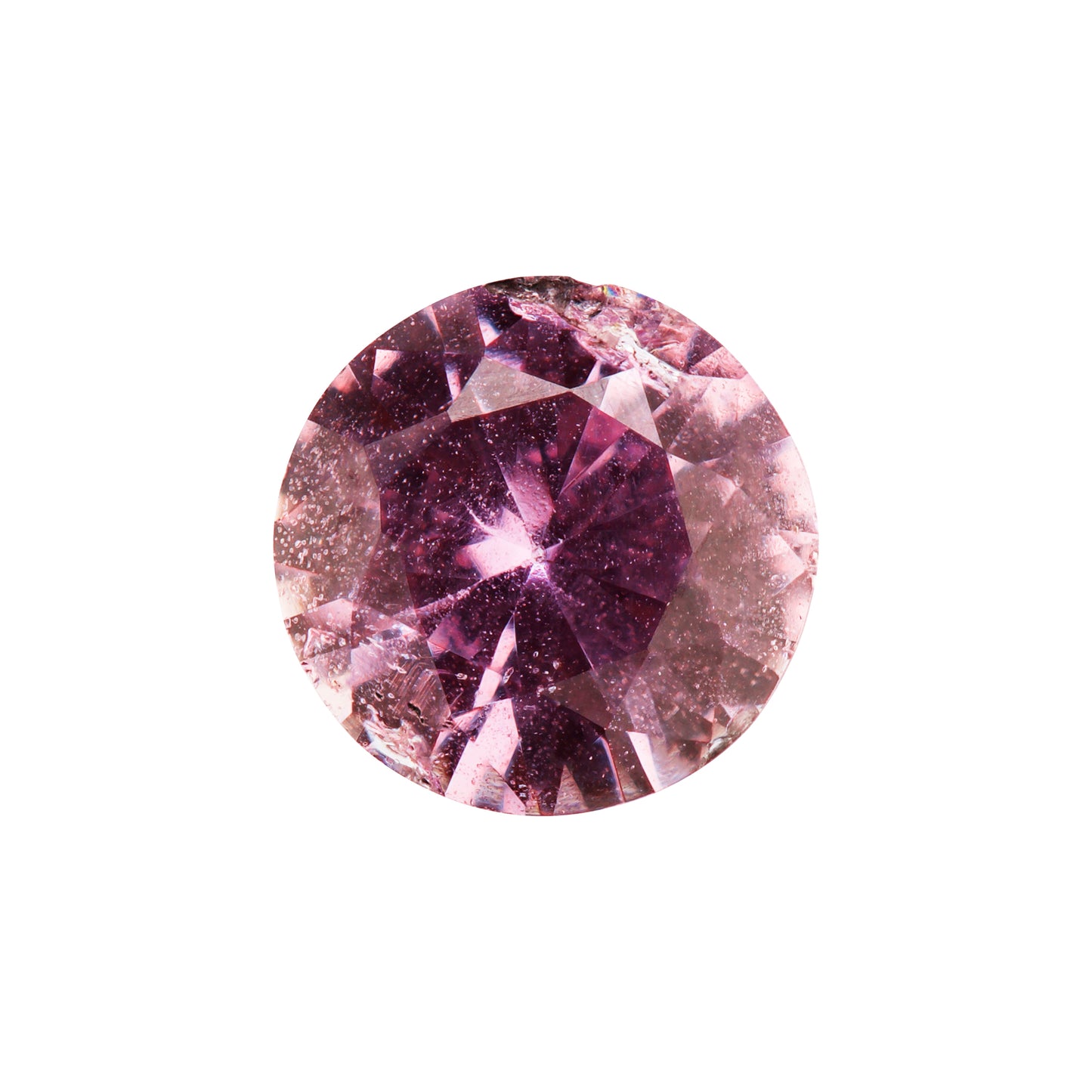 Saphir, Pink, Rund, 0,35 ct.