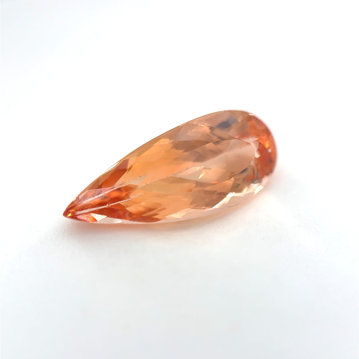 Imperial Topas, Orange, Tropfen, 2,68ct