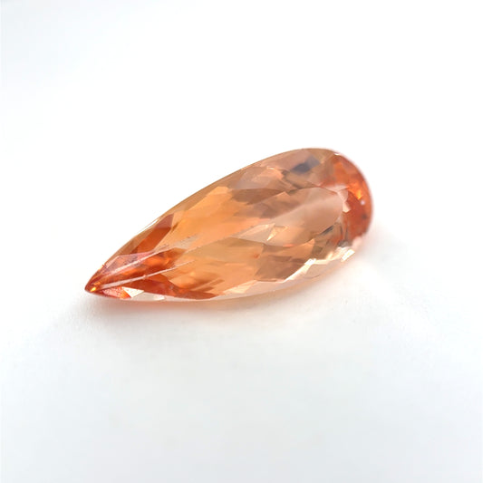Imperial Topas, Orange, Tropfen, 2,68ct