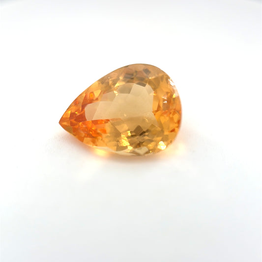 Imperial Topas, Orange, Tropfen, 3,46ct