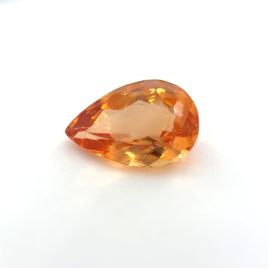 Imperial Topas, Orange, Tropfen, 3,59ct