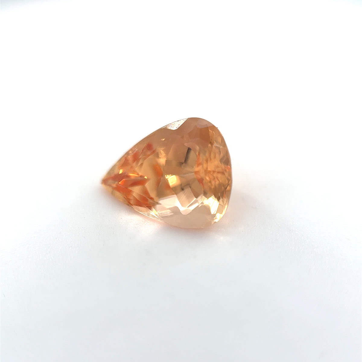 Imperial Topas, Orange, Tropfen, 2,42ct