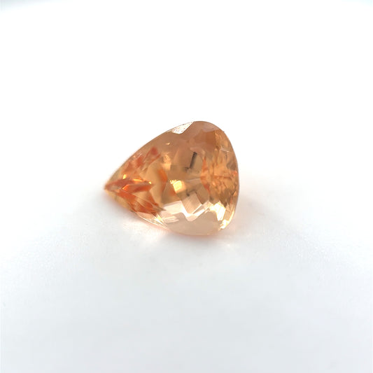 Imperial Topas, Orange, Tropfen, 2,42ct