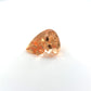 Imperial Topas, Orange, Tropfen, 2,42ct