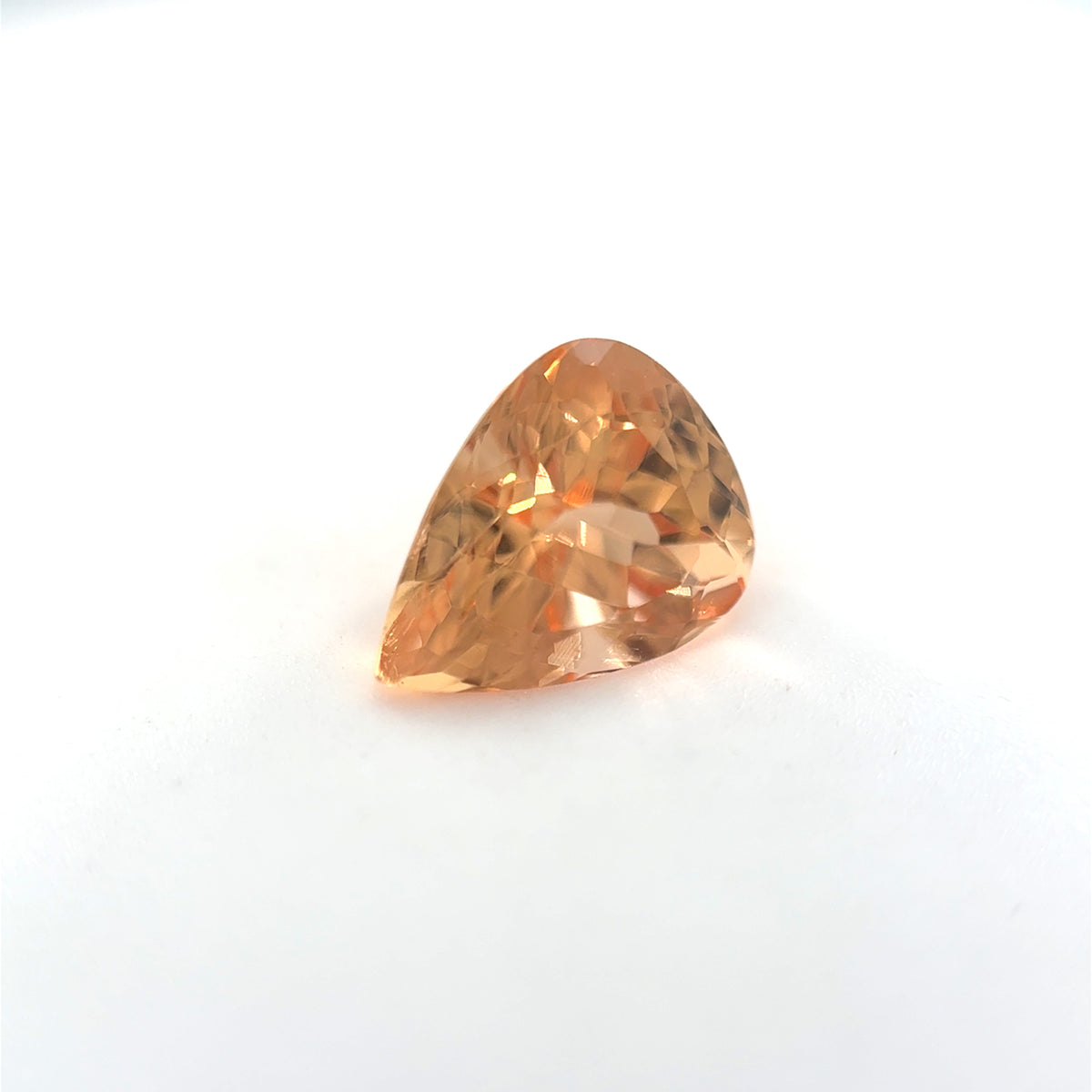 Imperial Topas, Orange, Tropfen, 2,42ct