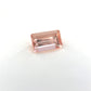 Imperial Topas, Orange, Emerald cut, 1,45ct