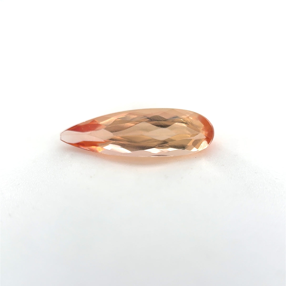 Imperial Topas, Orange, Tropfen, 1,35ct