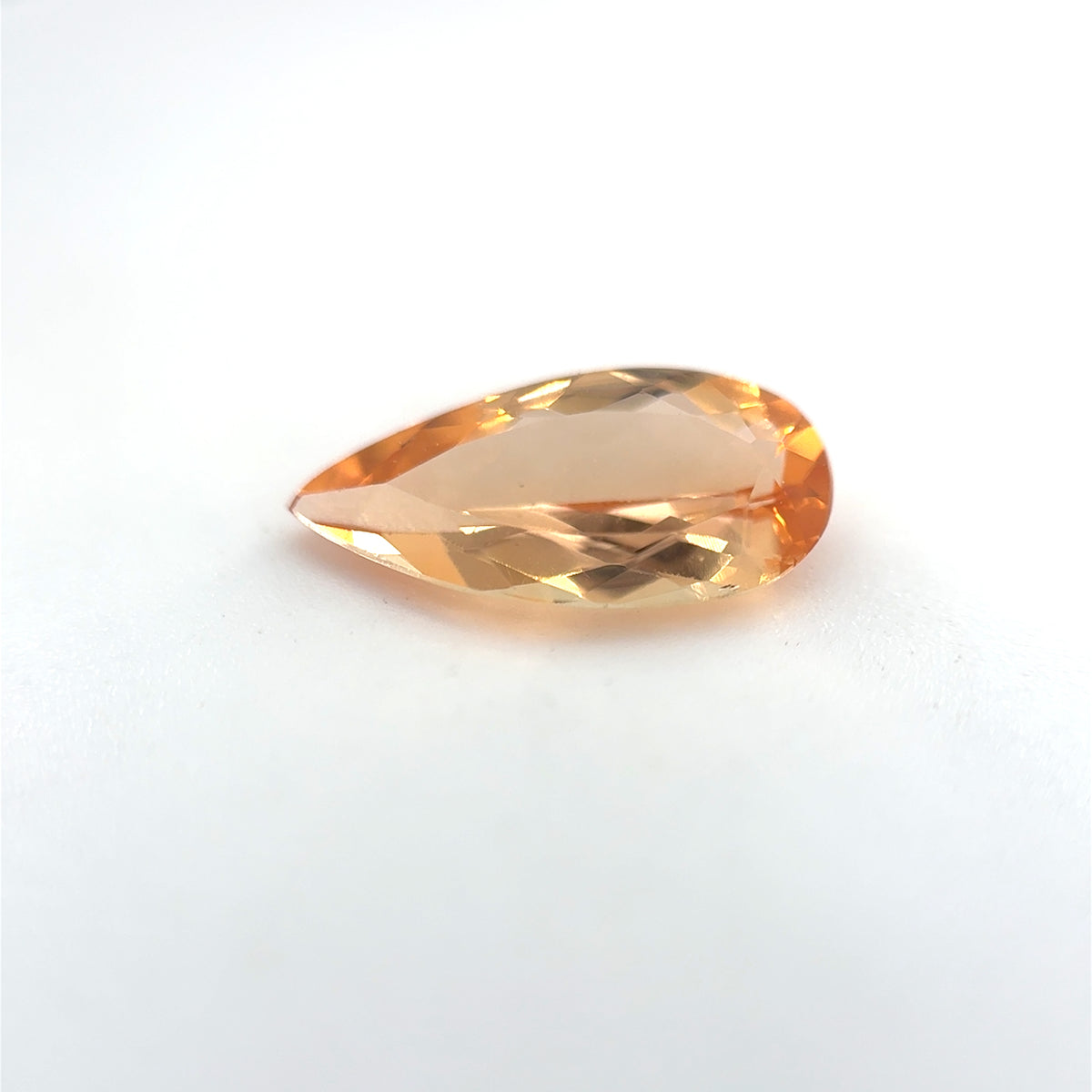 Imperial Topas, Orange, Tropfen, 1,74ct