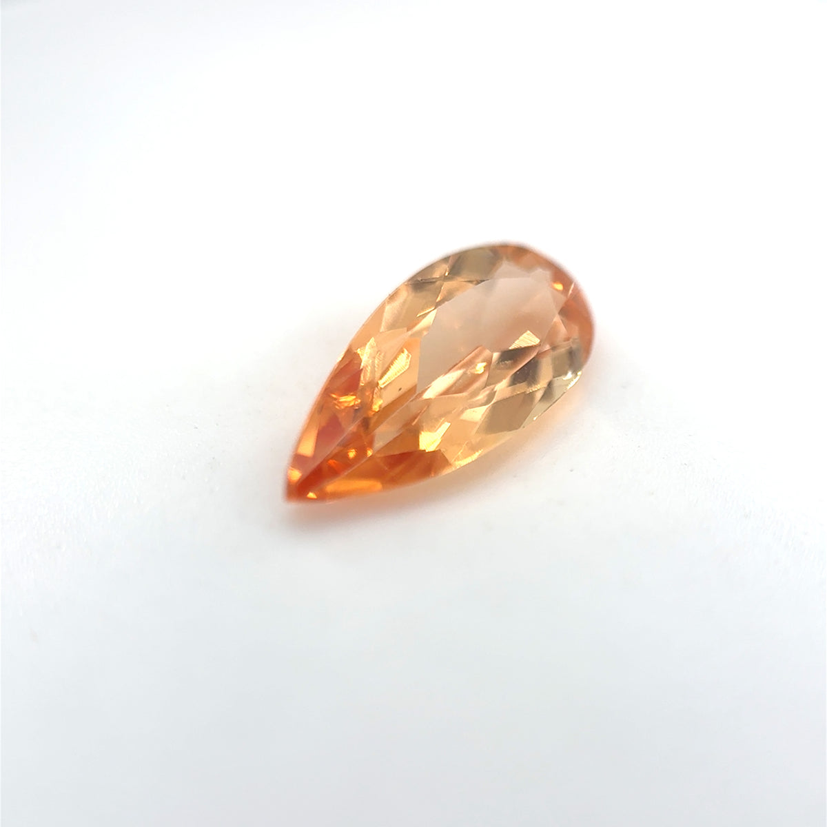 Imperial Topas, Orange, Tropfen, 1,74ct