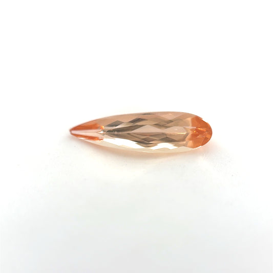 Imperial Topas, Orange, Tropfen, 1,05ct