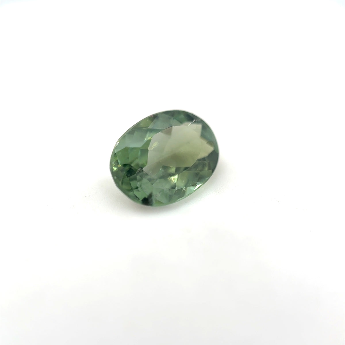 Turmalin, Grün, Oval, 1,76ct