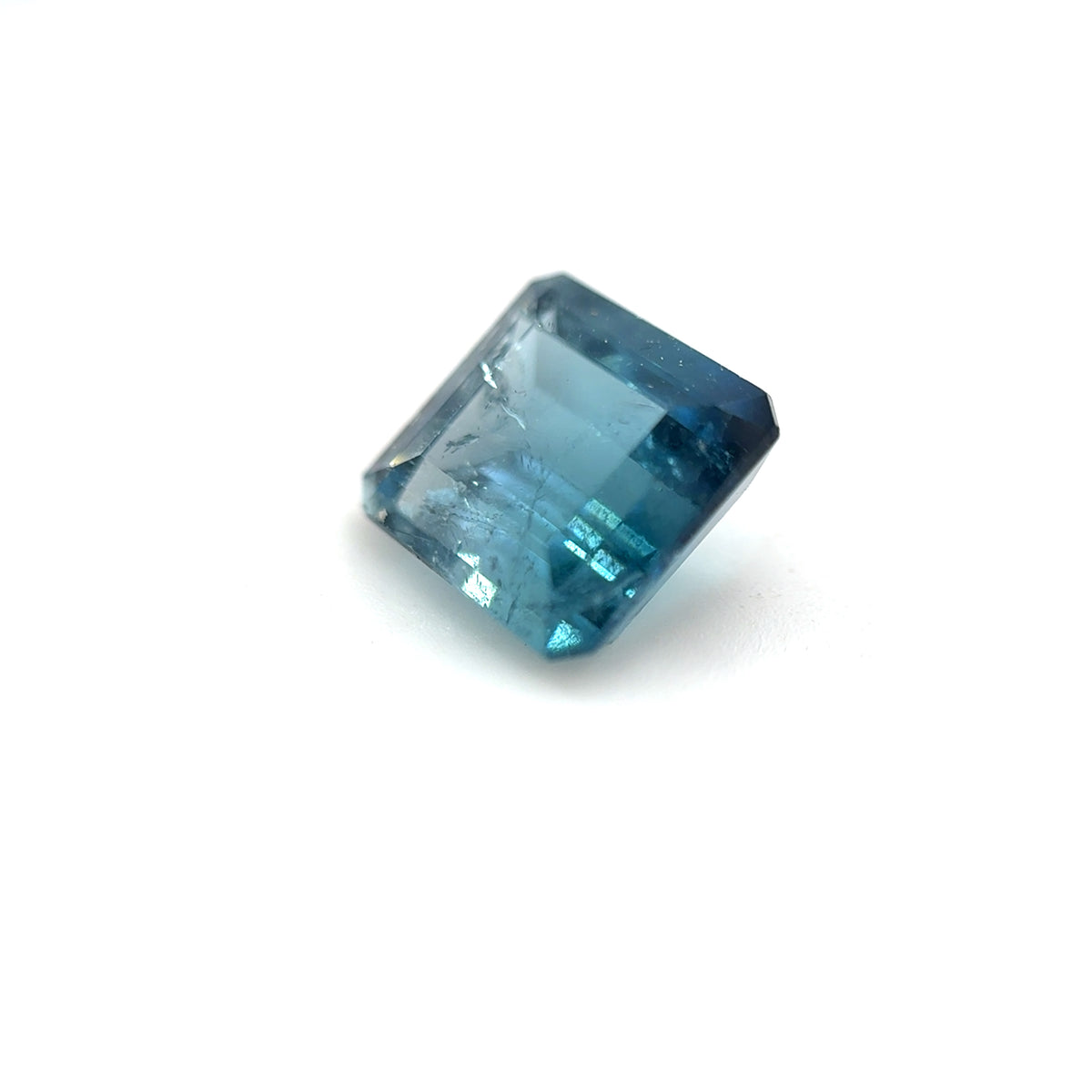 Turmalin, Blau, Emerald cut, 2,62 ct