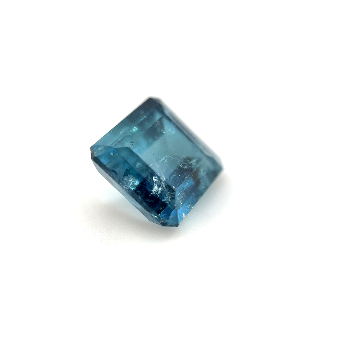 Turmalin, Blau, Emerald cut, 2,62 ct